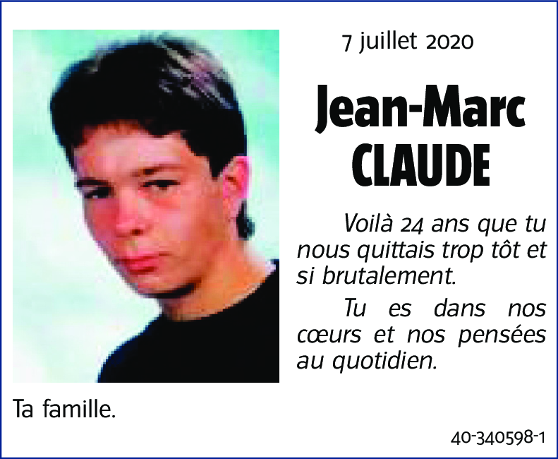 Jean-Marc CLAUDE