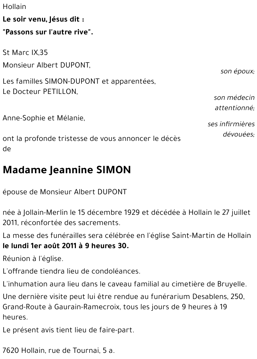 Jeannine SIMON