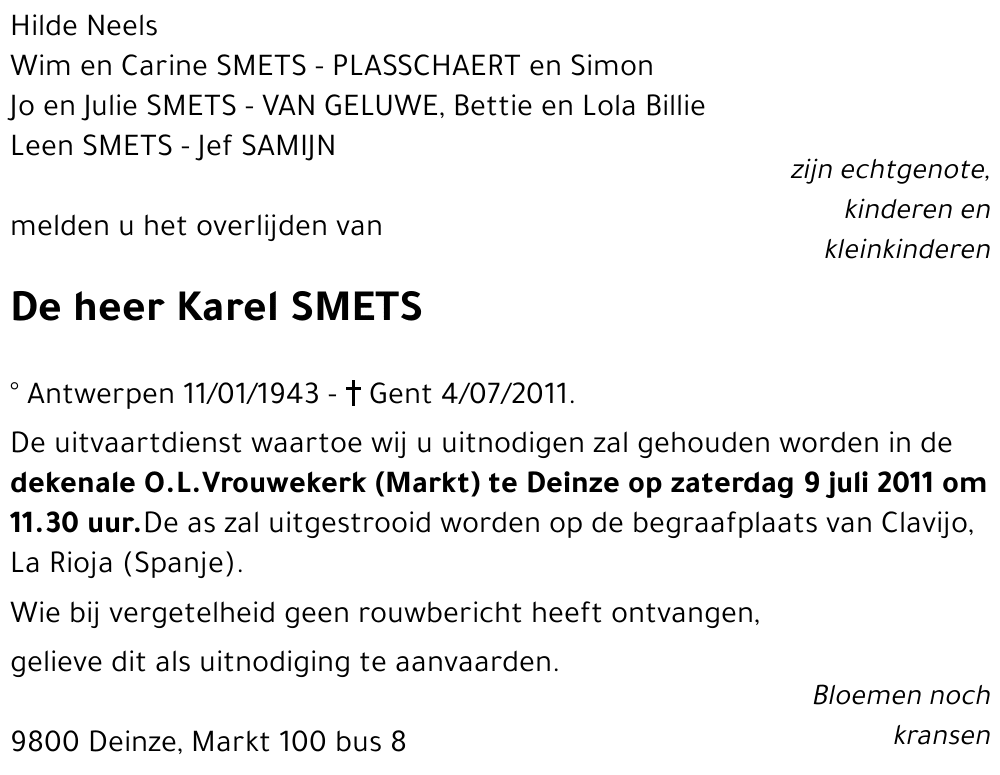 Karel SMETS