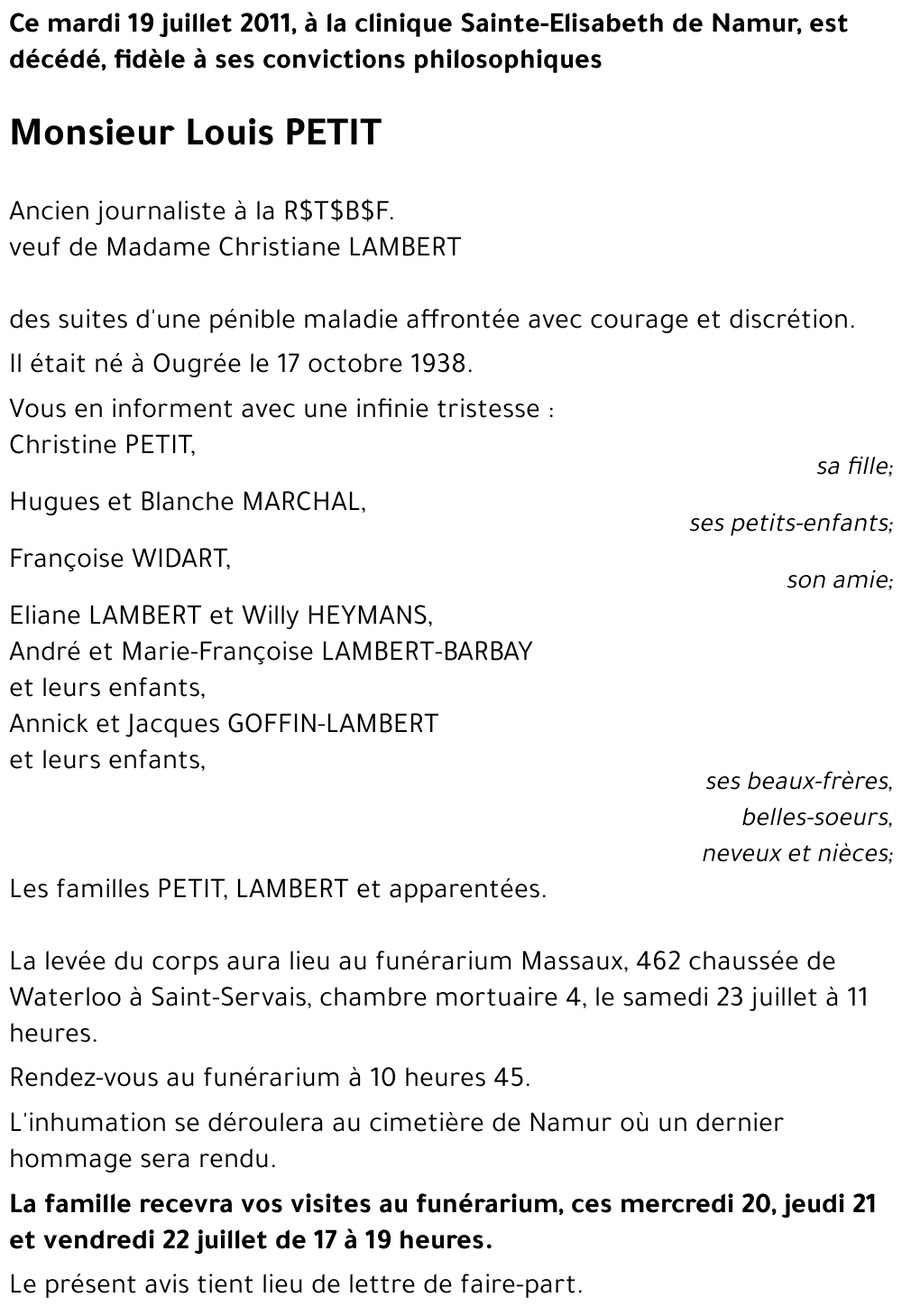 Louis PETIT