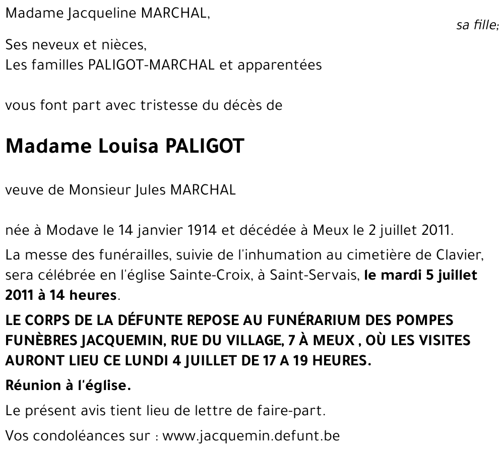 Louisa PALIGOT