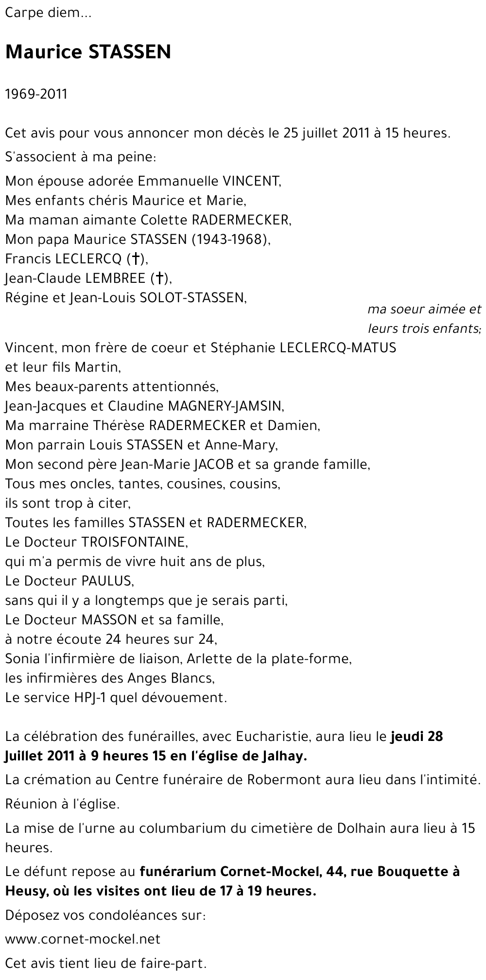 Maurice STASSEN