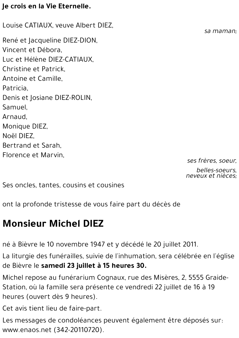 Michel DIEZ