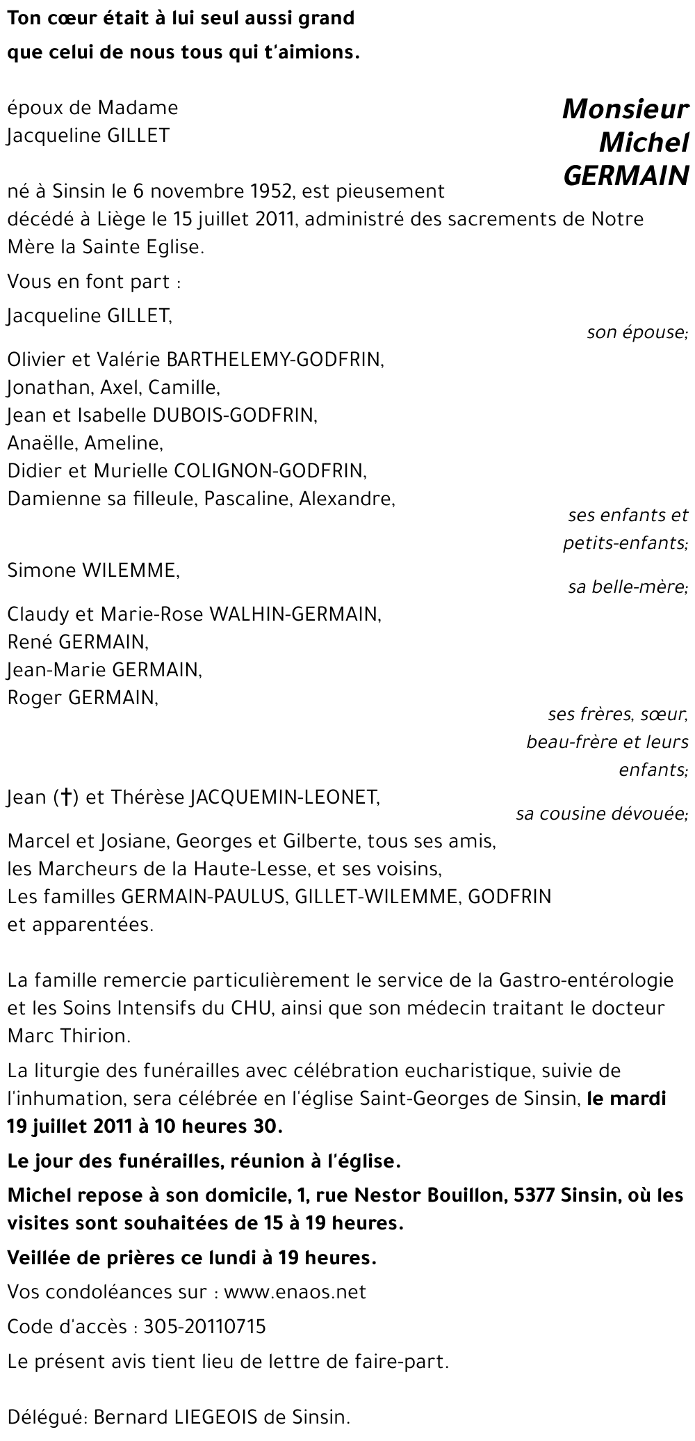 Michel GERMAIN