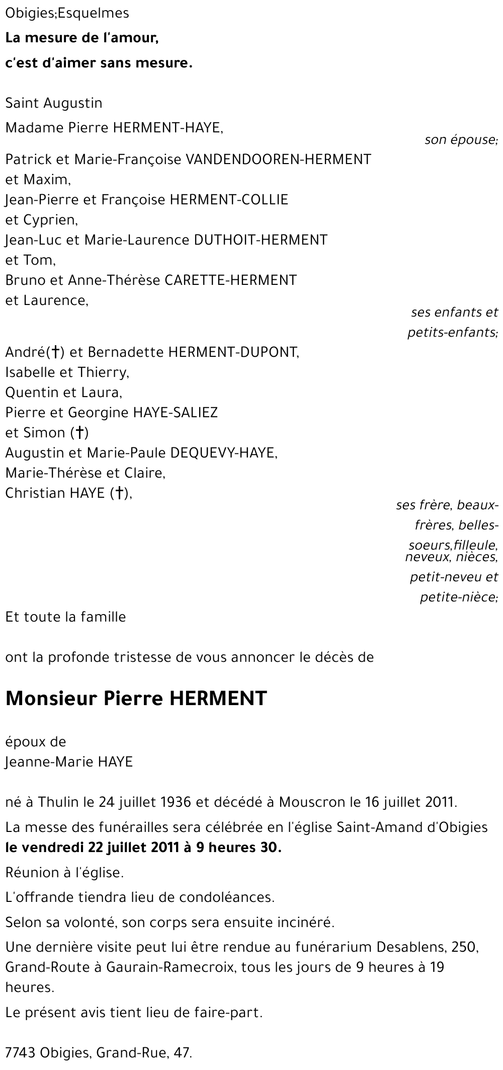 Pierre HERMENT