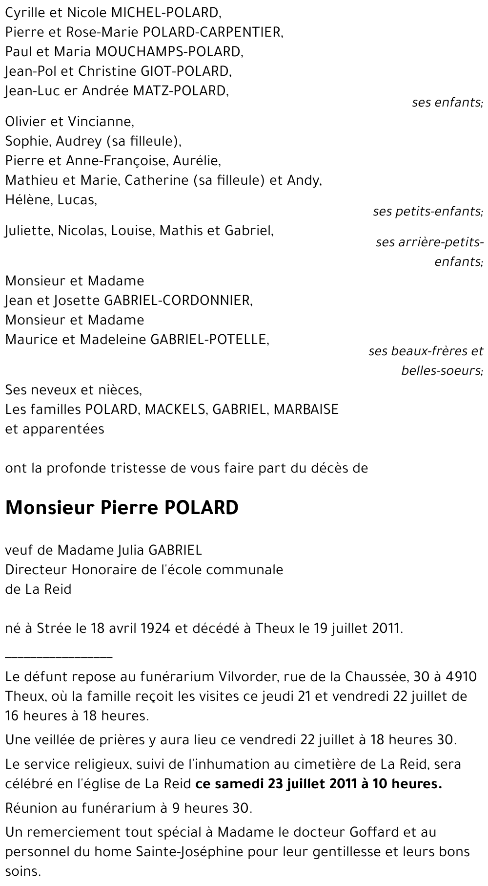 Pierre POLARD