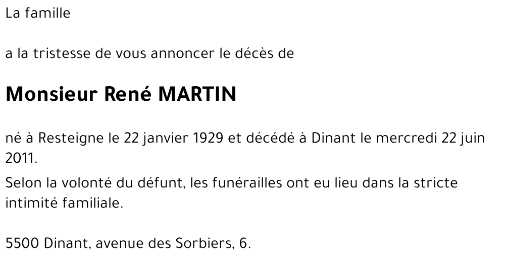 René MARTIN