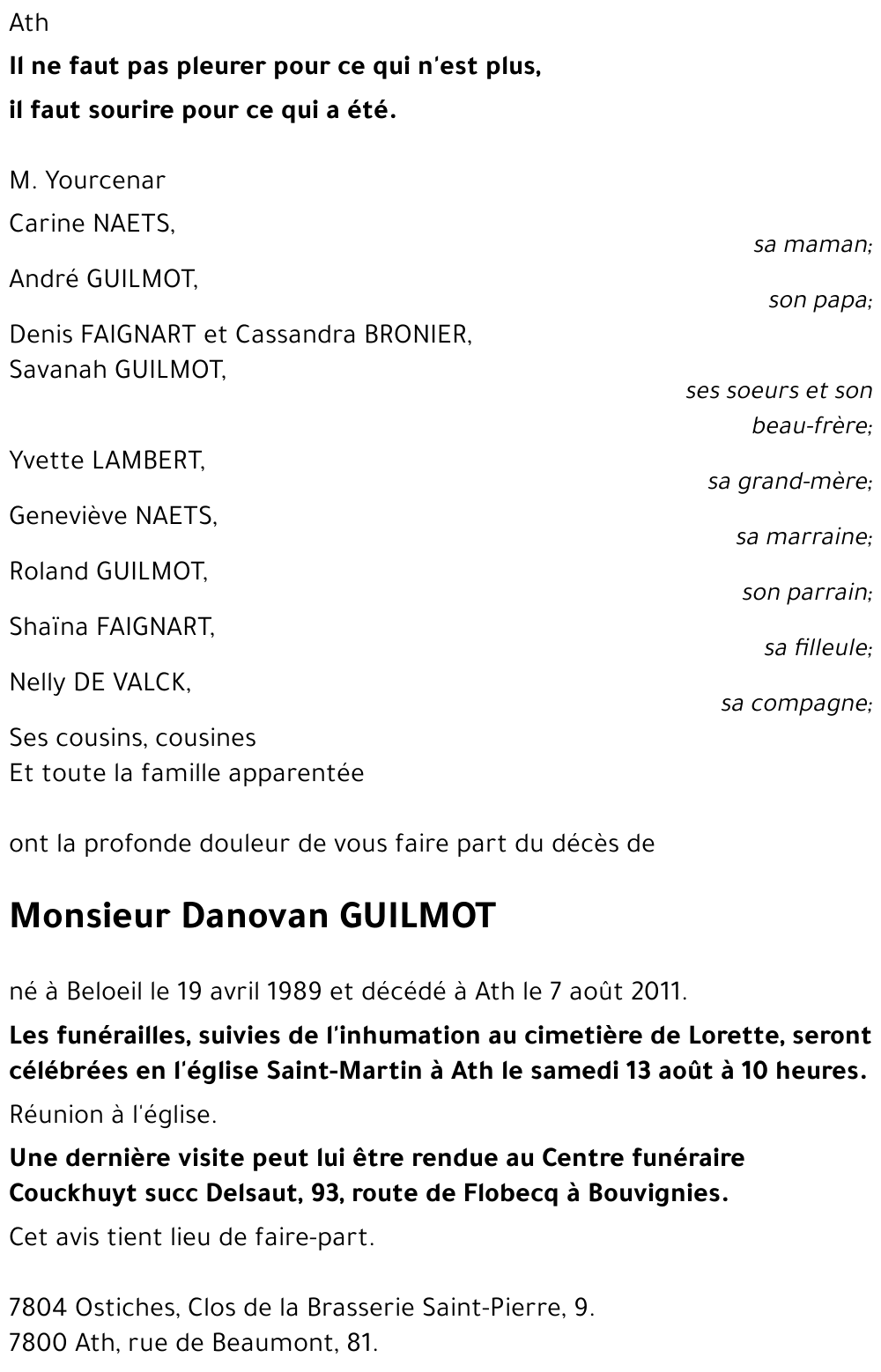 Danovan GUILMOT