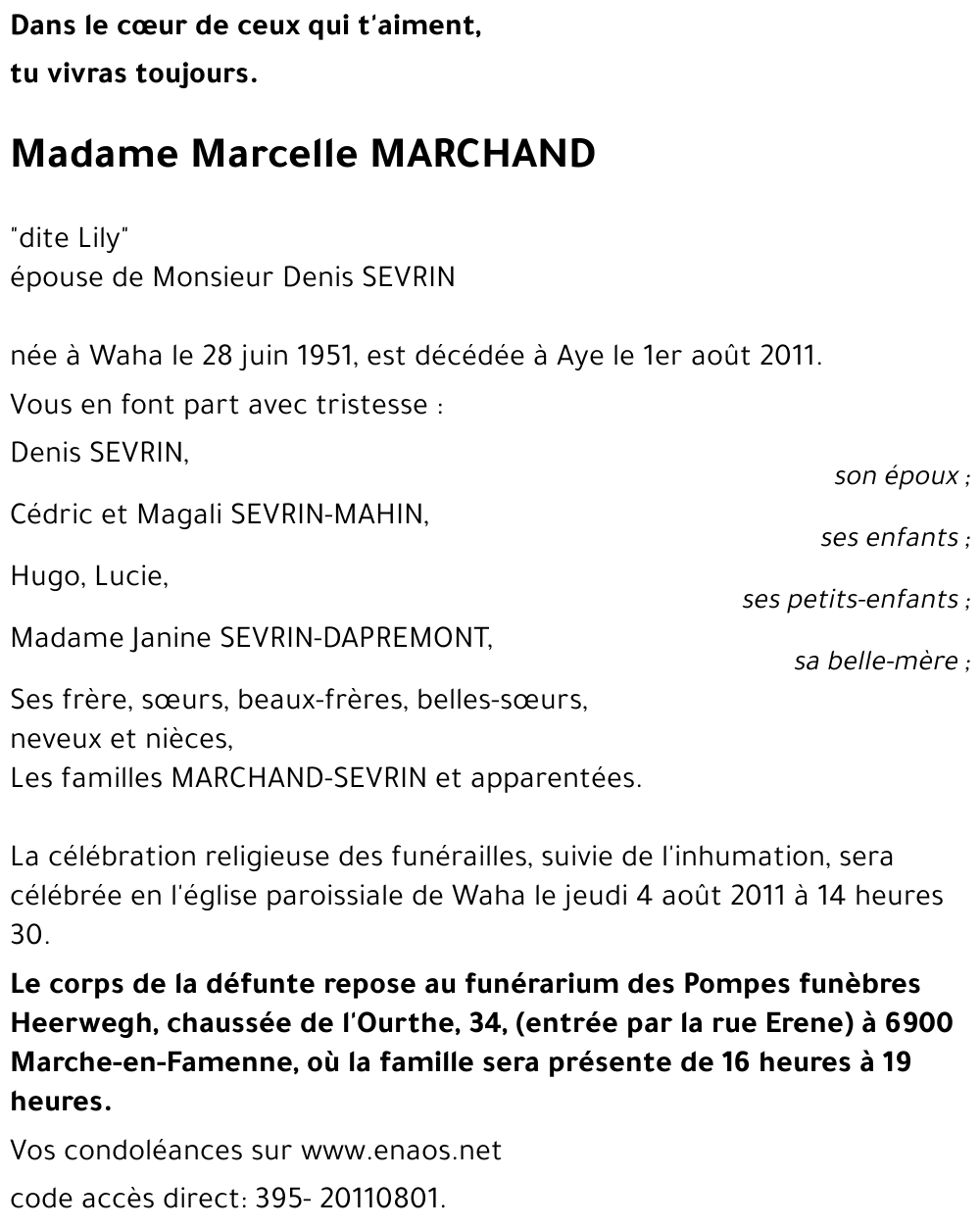 Marcelle MARCHAND