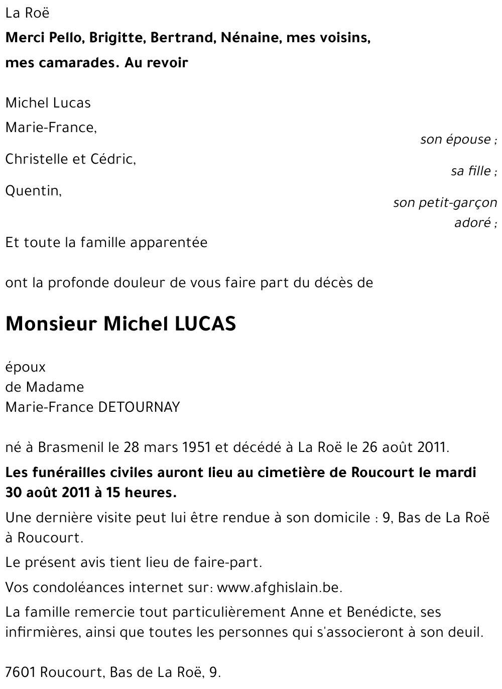 Michel LUCAS