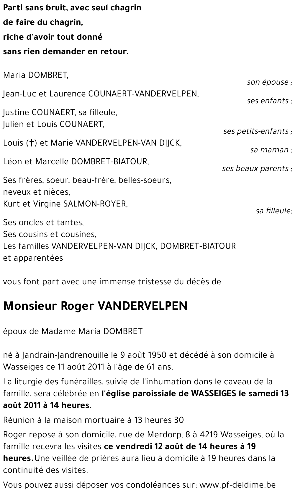 Roger VANDERVELPEN