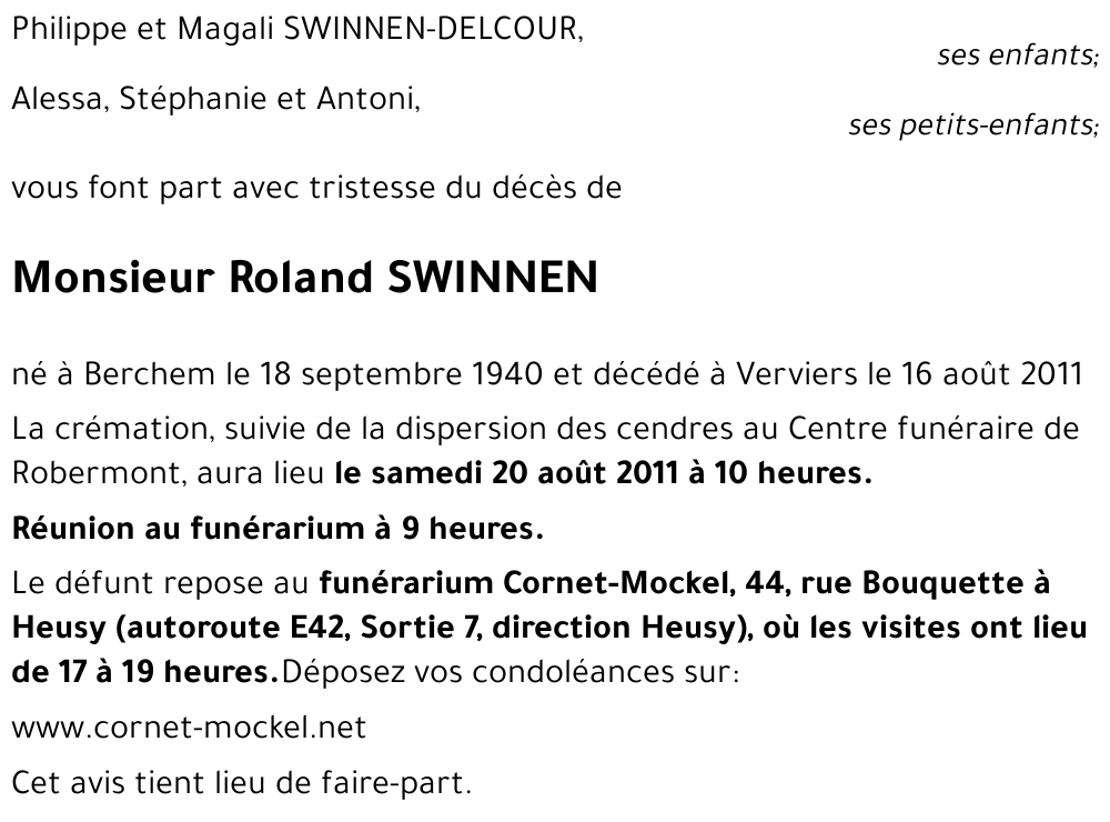 Roland SWINNEN