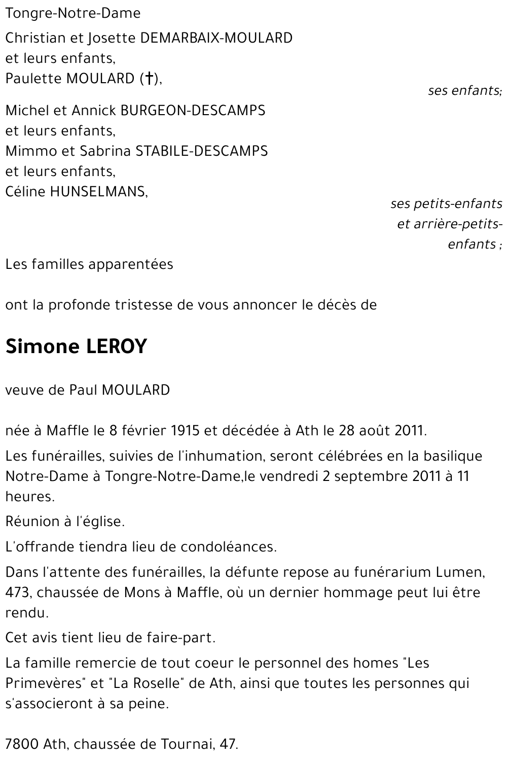 Simone Leroy