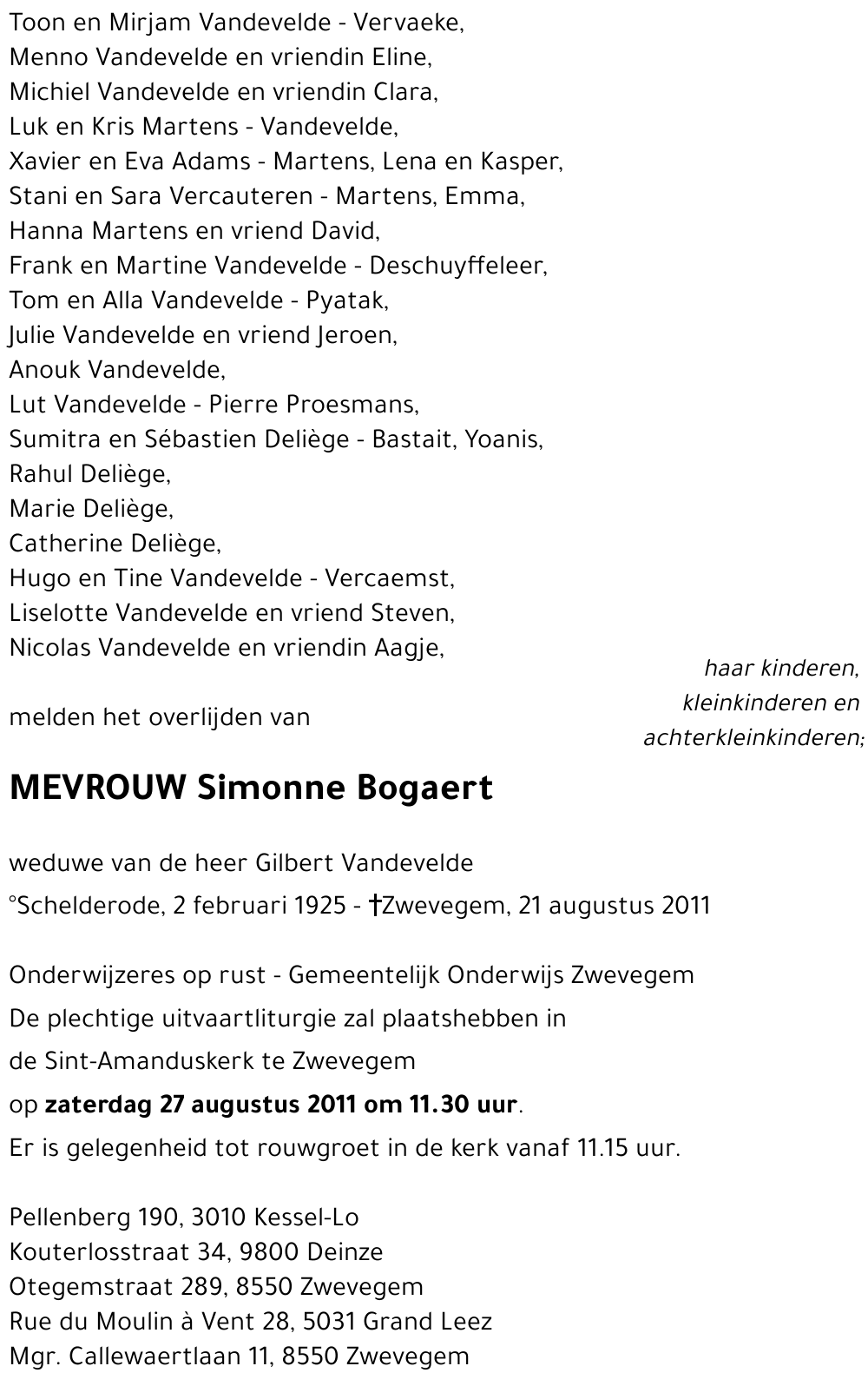 Simonne Bogaert