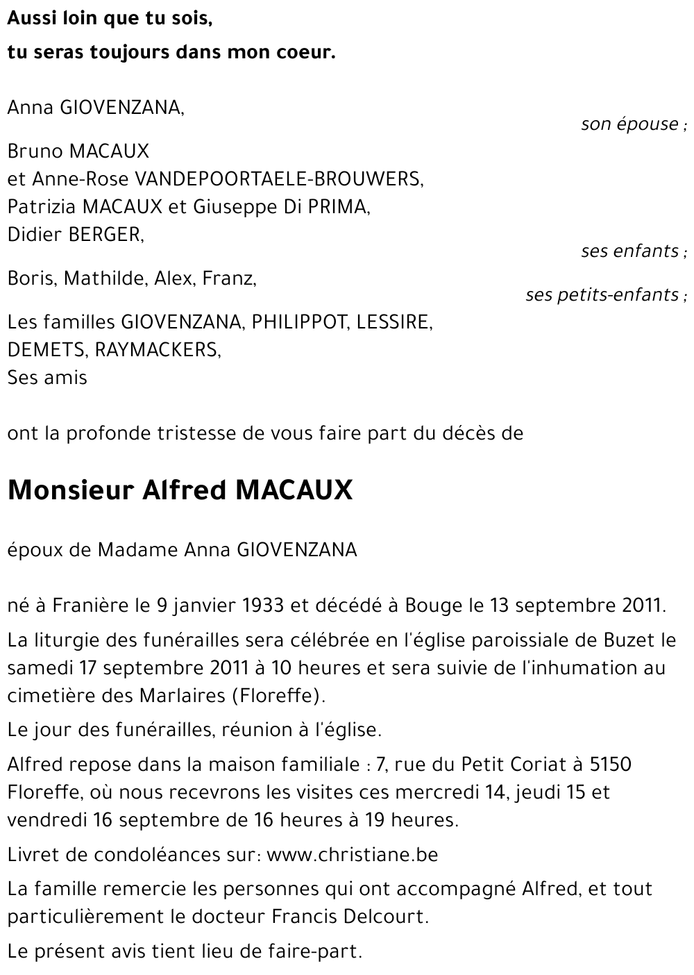 Alfred MACAUX