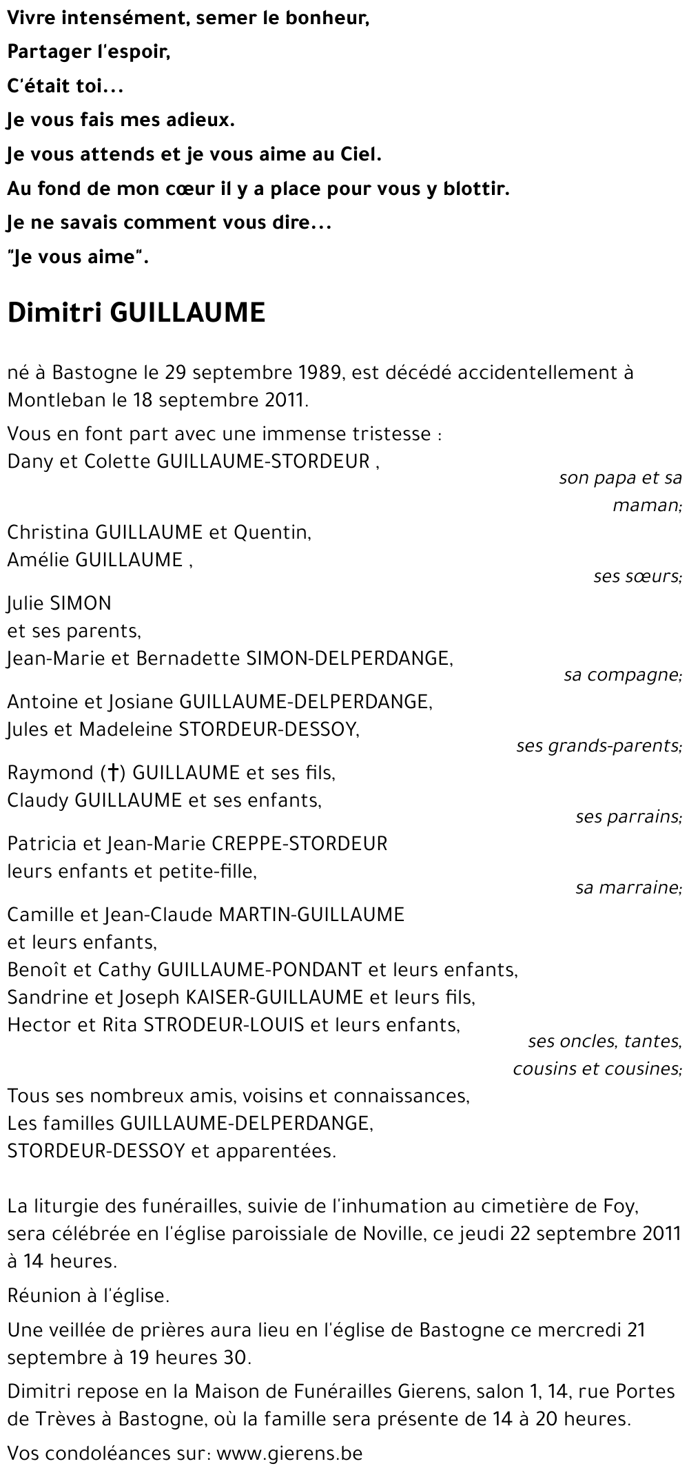 Dimitri GUILLAUME