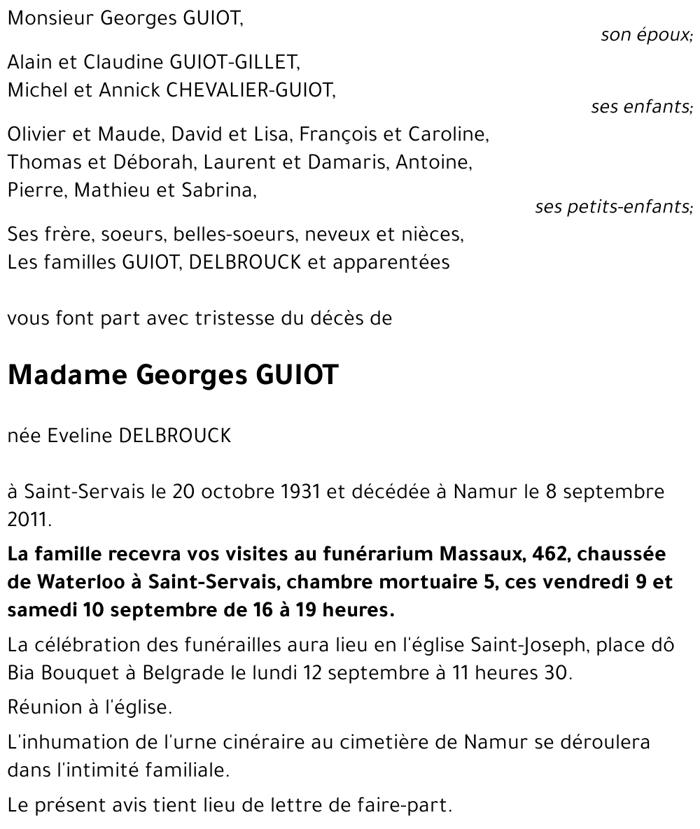 Eveline DELBROUCK