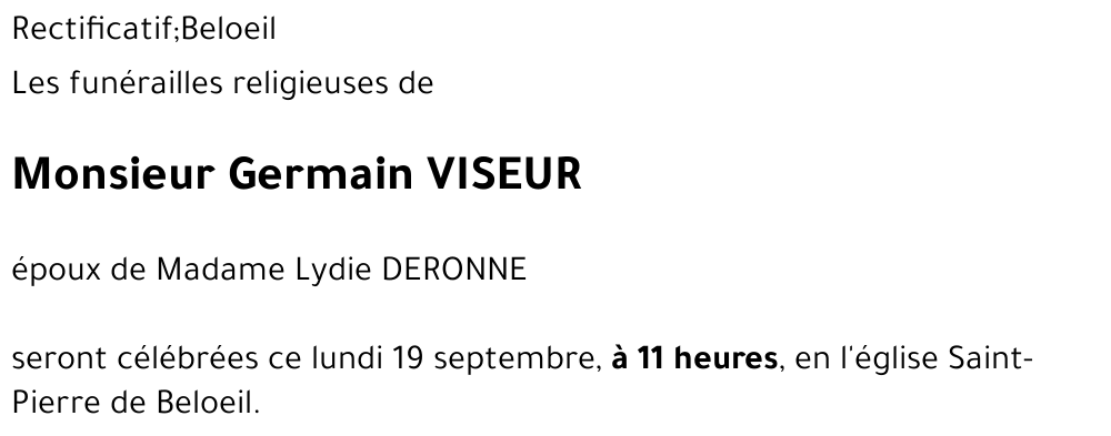 Germain VISEUR