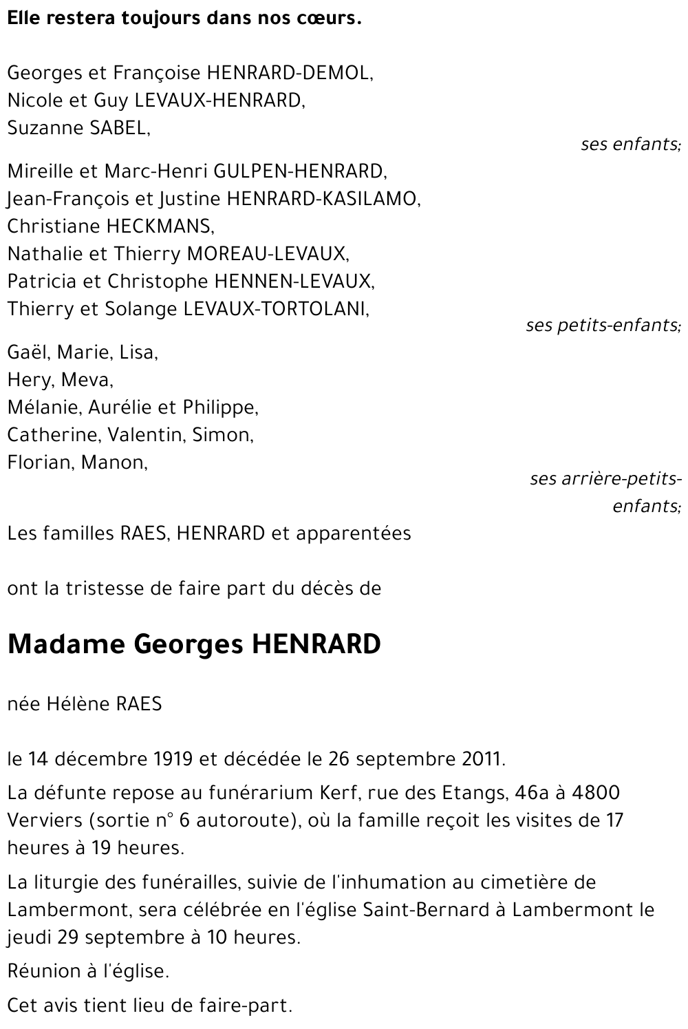 Hélène RAES