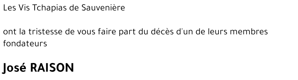 José RAISON