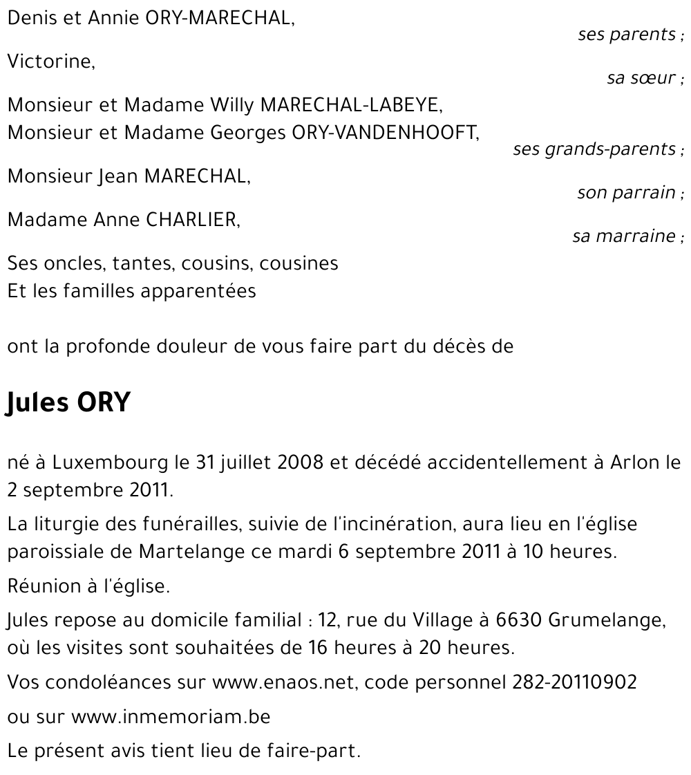 Jules ORY