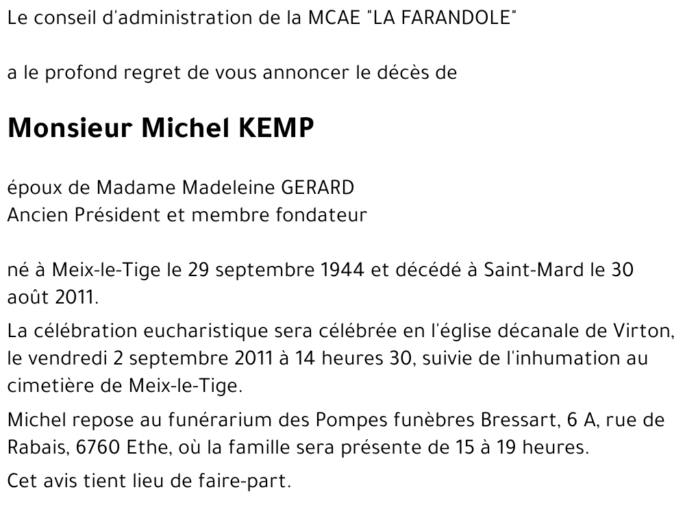 Michel KEMP