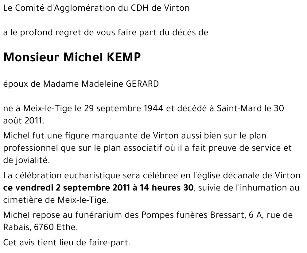 Michel KEMP