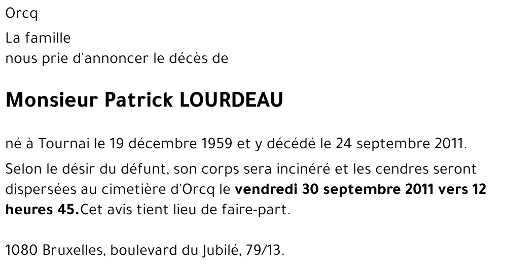 Patrick LOURDEAU