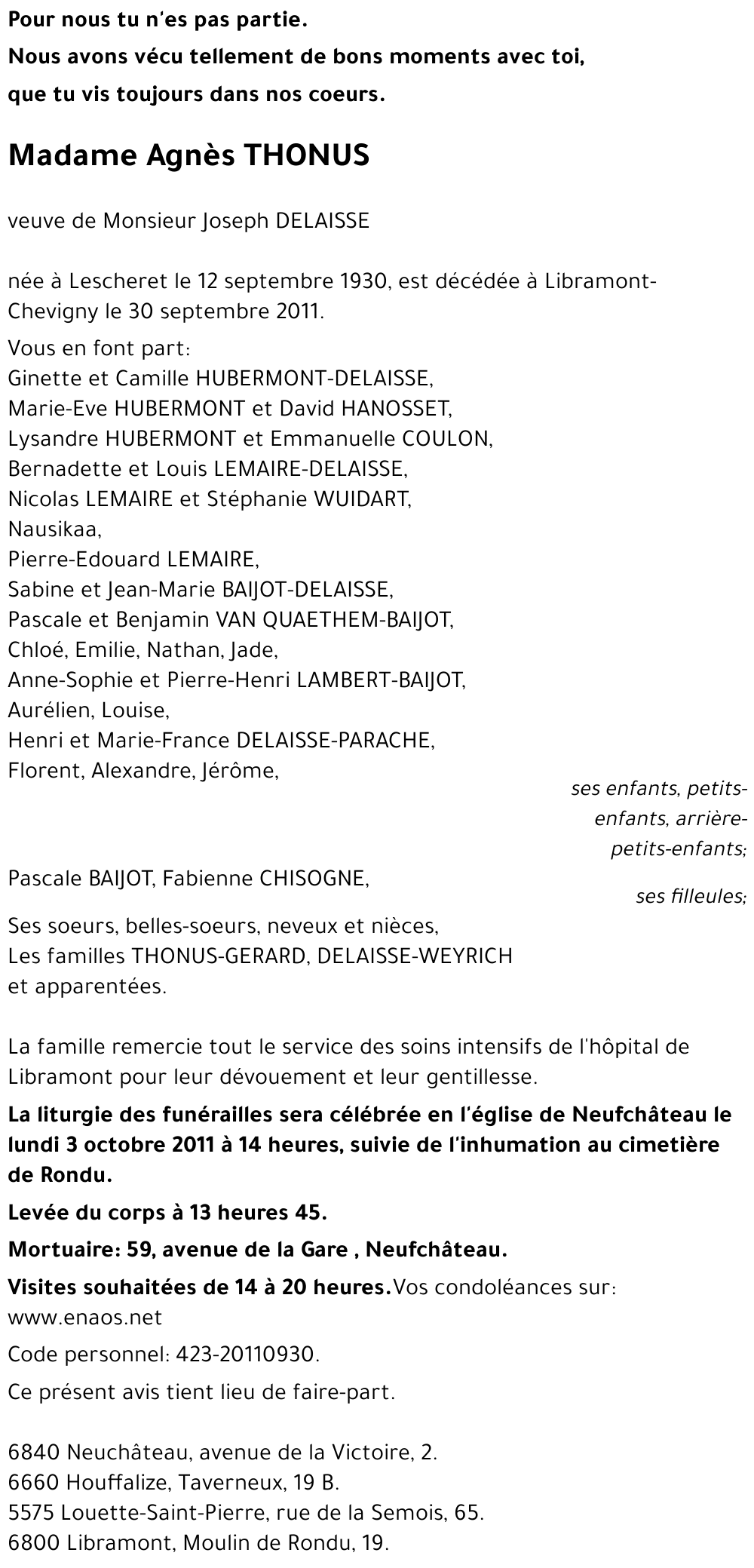 Agnès THONUS