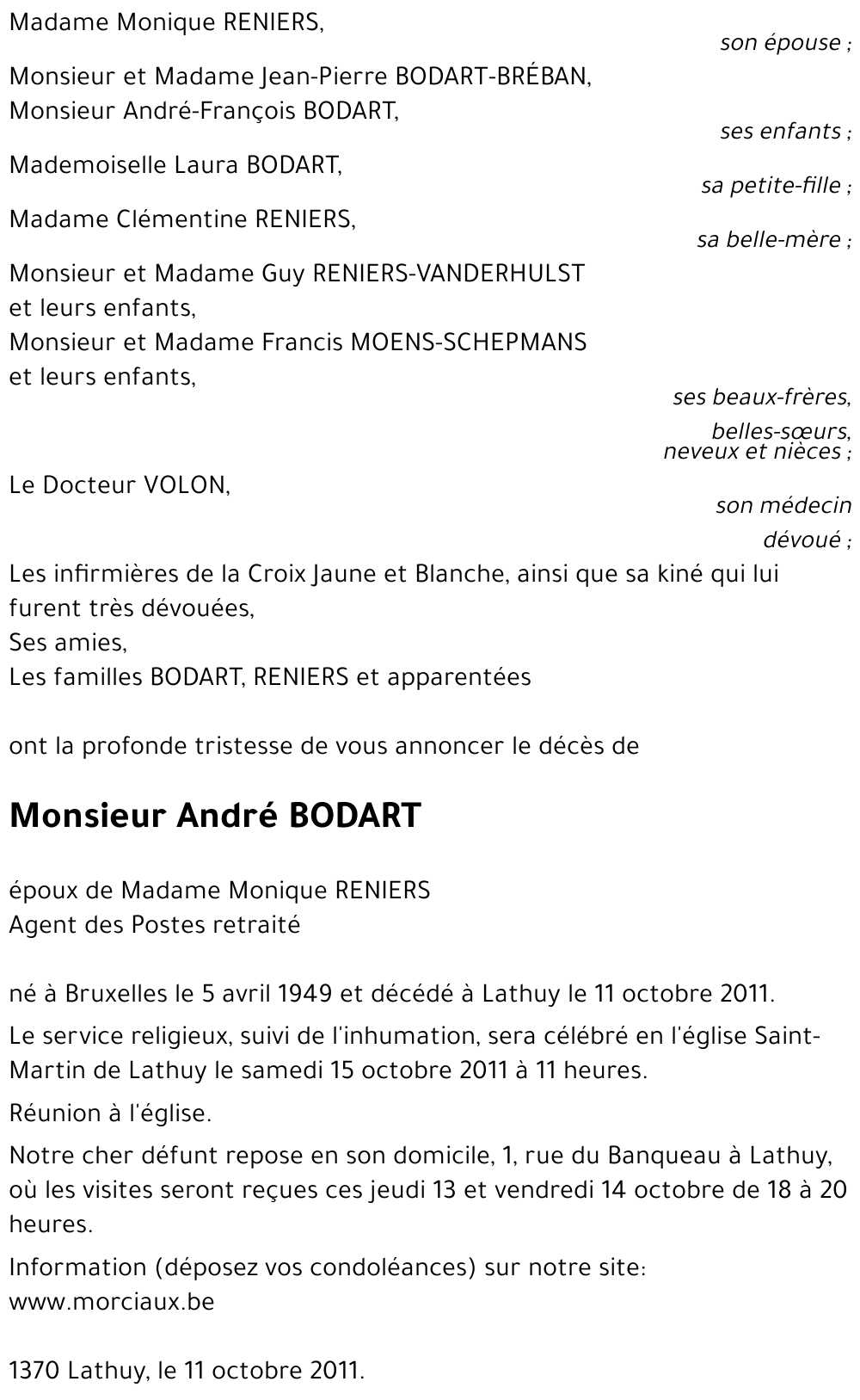 André BODART