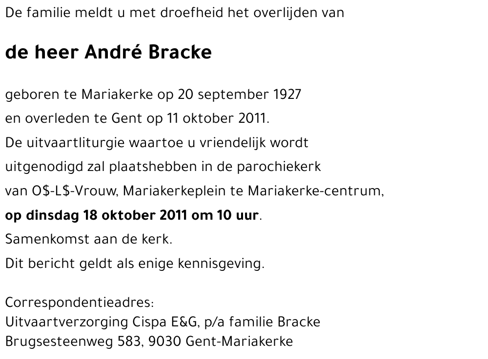 André Bracke