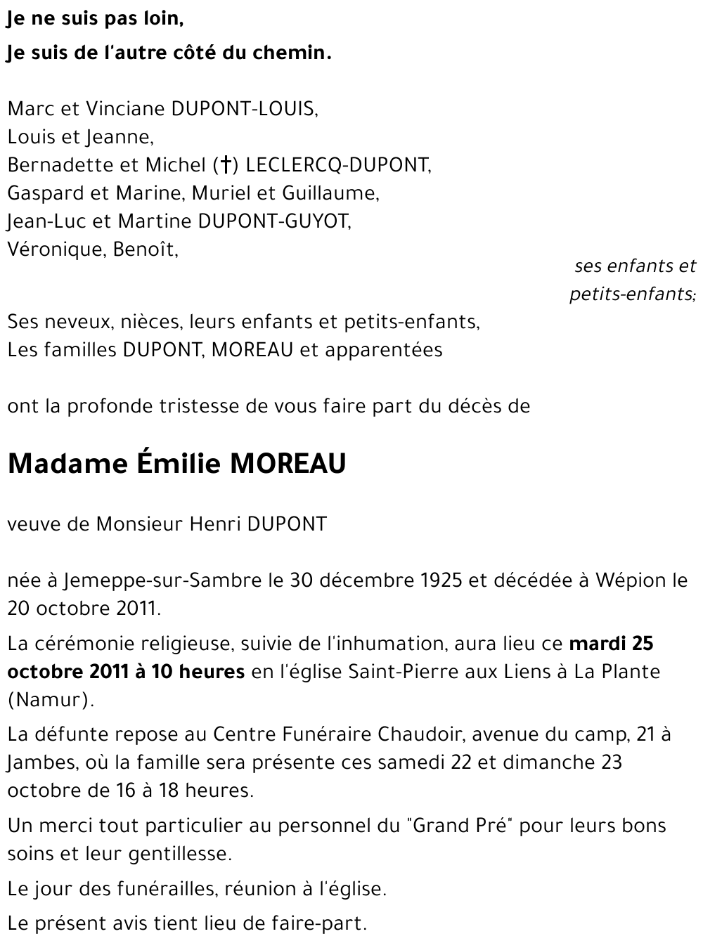 Émilie MOREAU