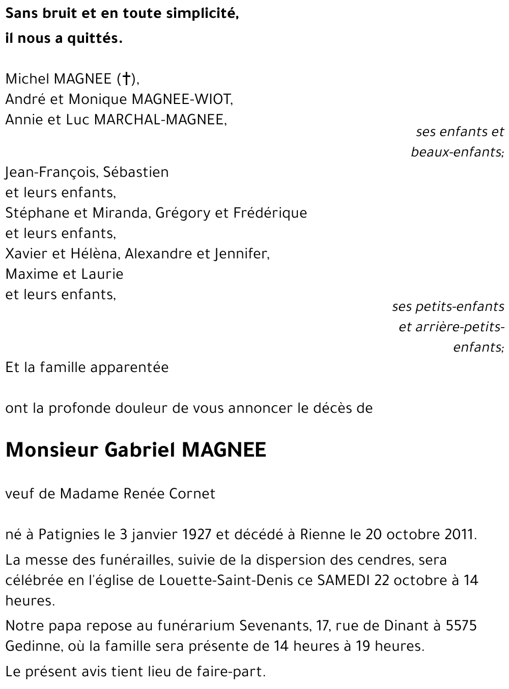 Gabriel MAGNEE
