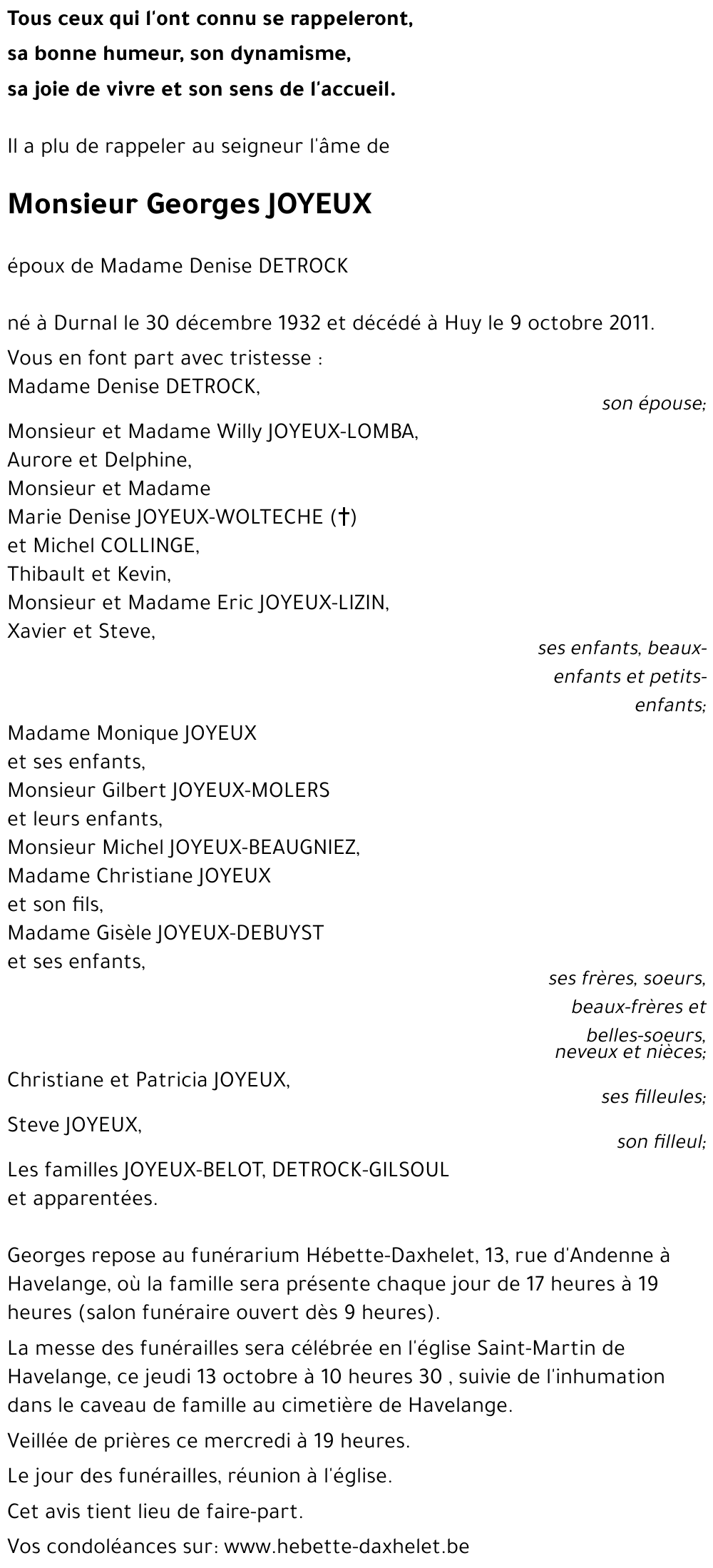 Georges JOYEUX
