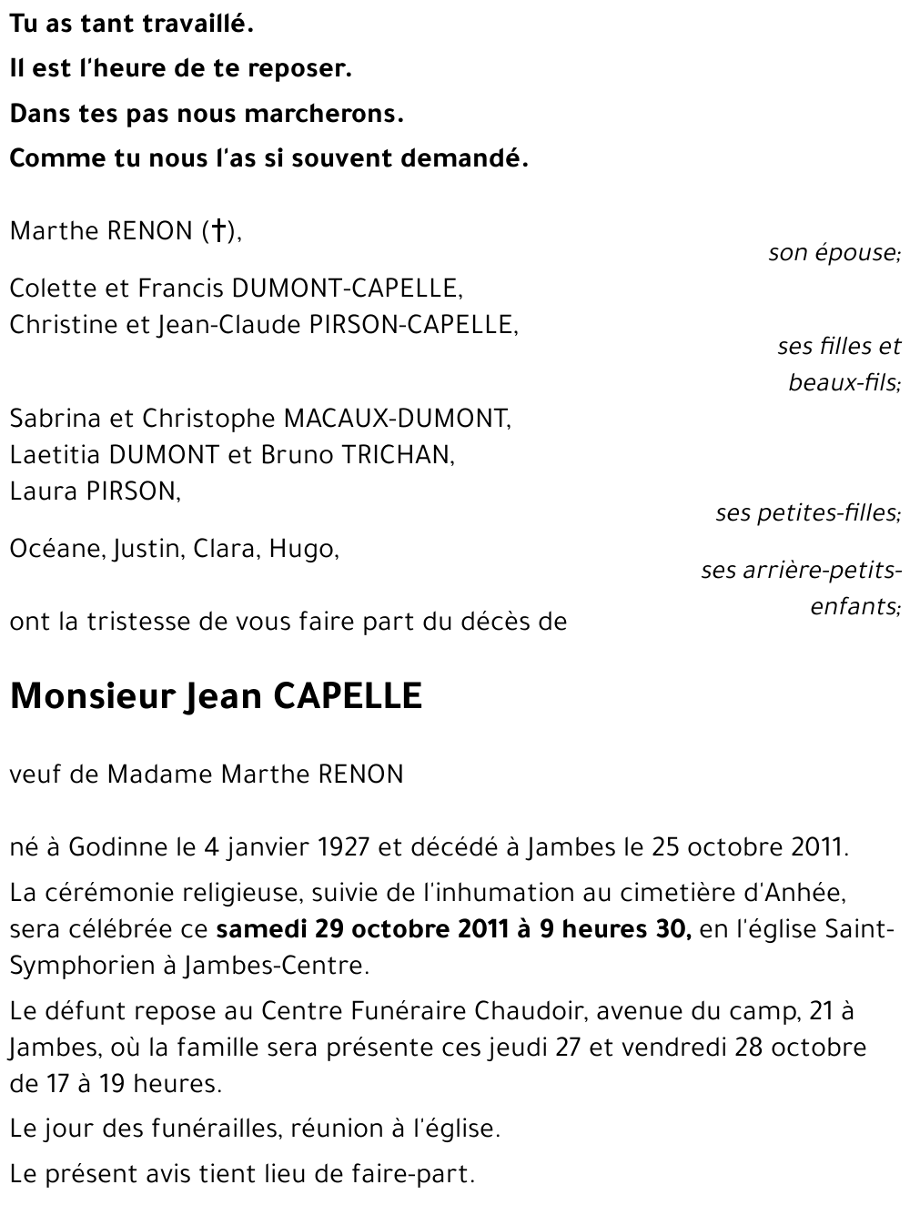Jean CAPELLE