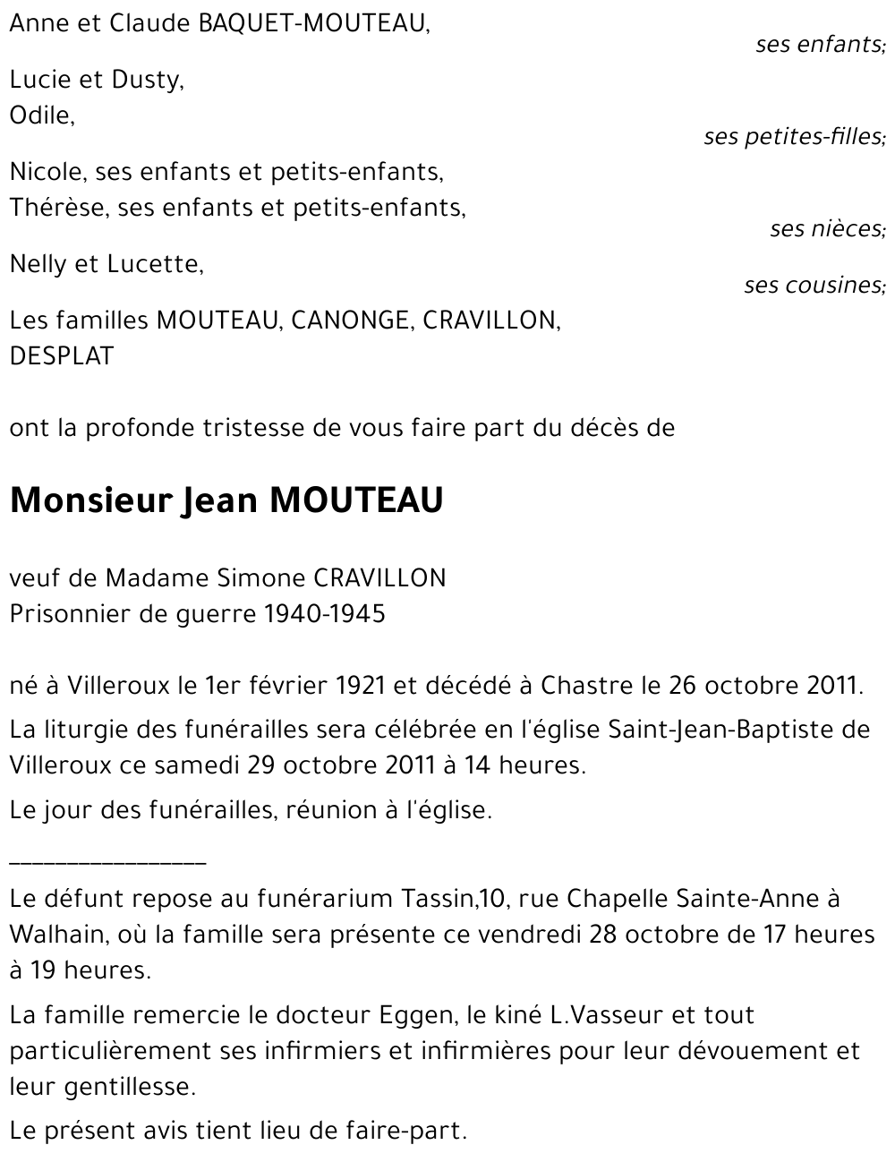 Jean MOUTEAU