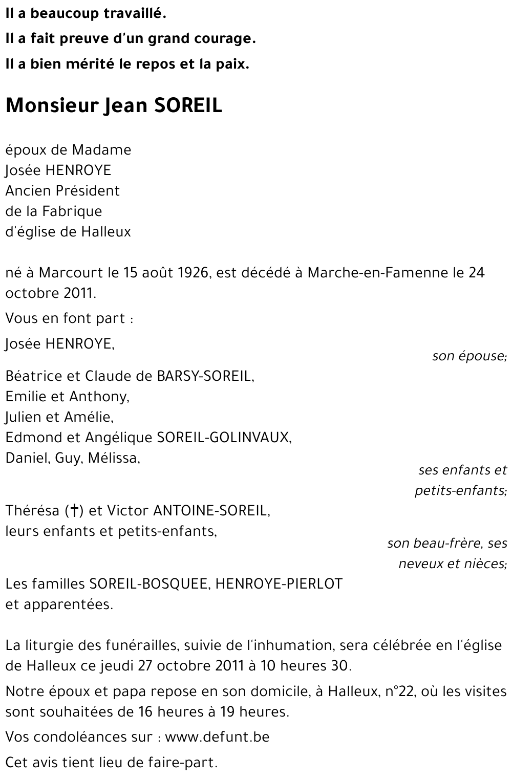 Jean SOREIL