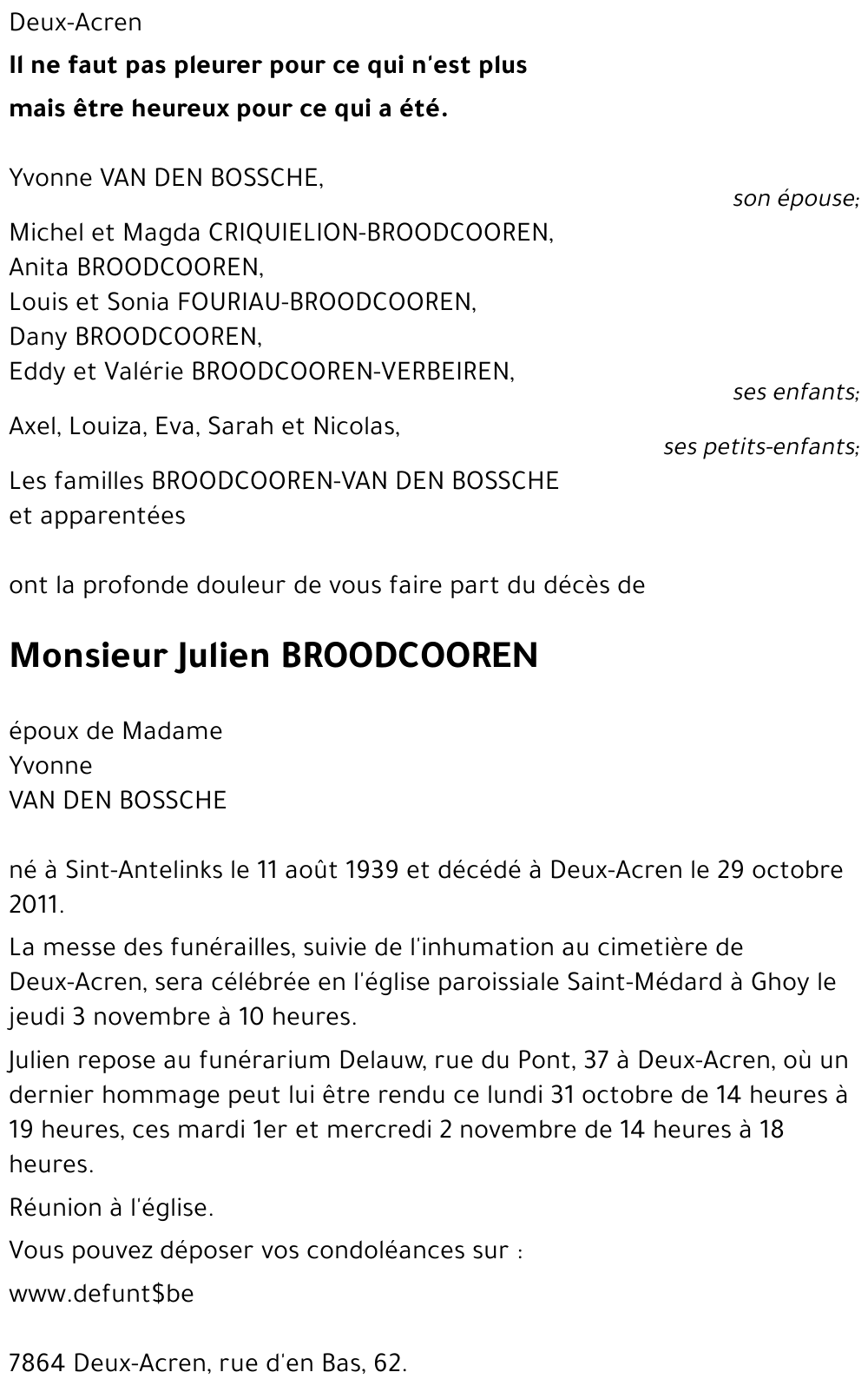 Julien BROODCOOREN