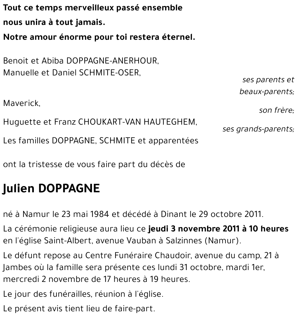 Julien DOPPAGNE