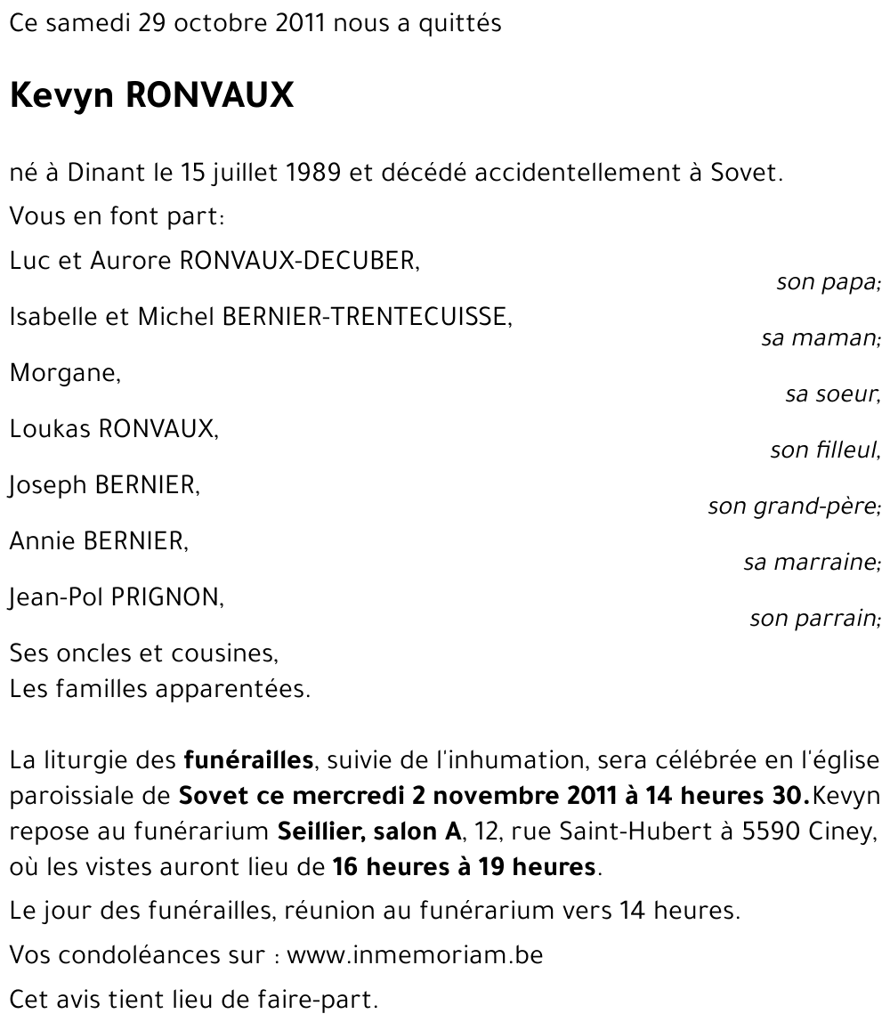 Kevyn RONVAUX