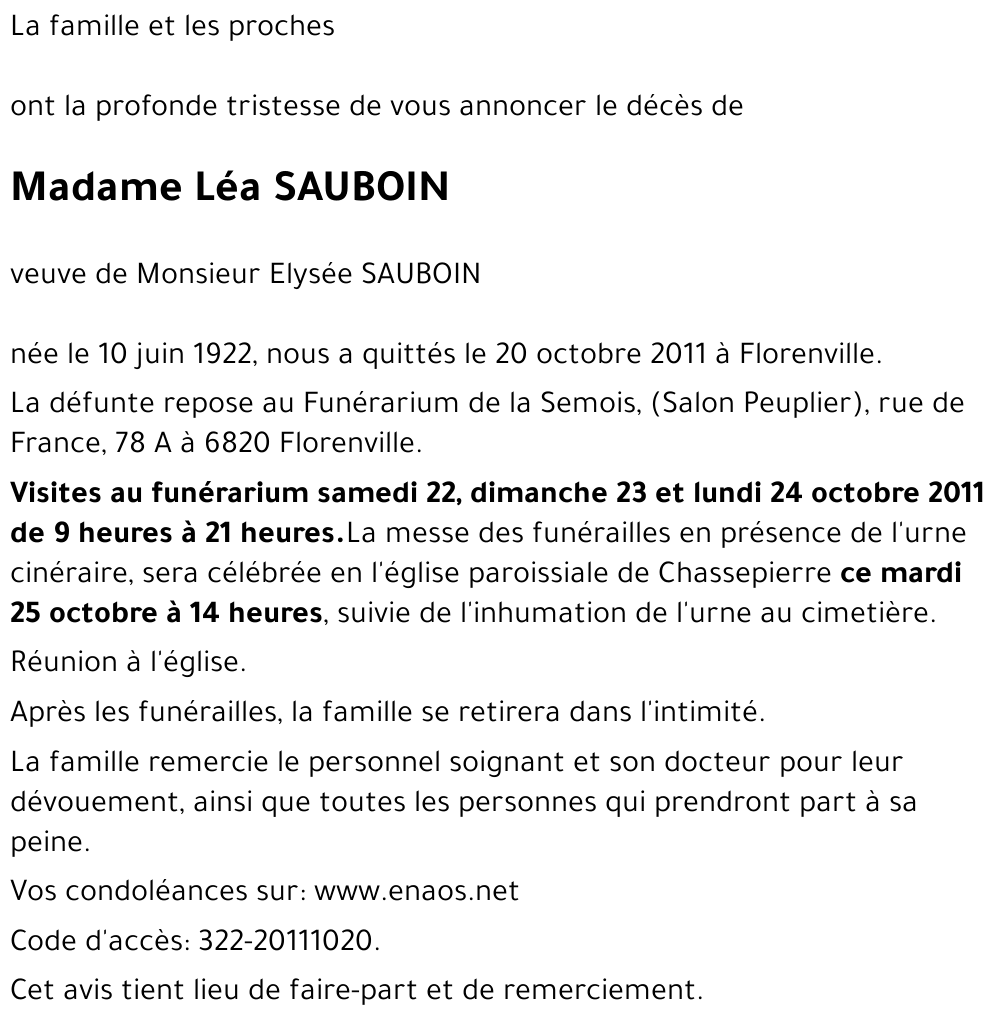 Léa SAUBOIN