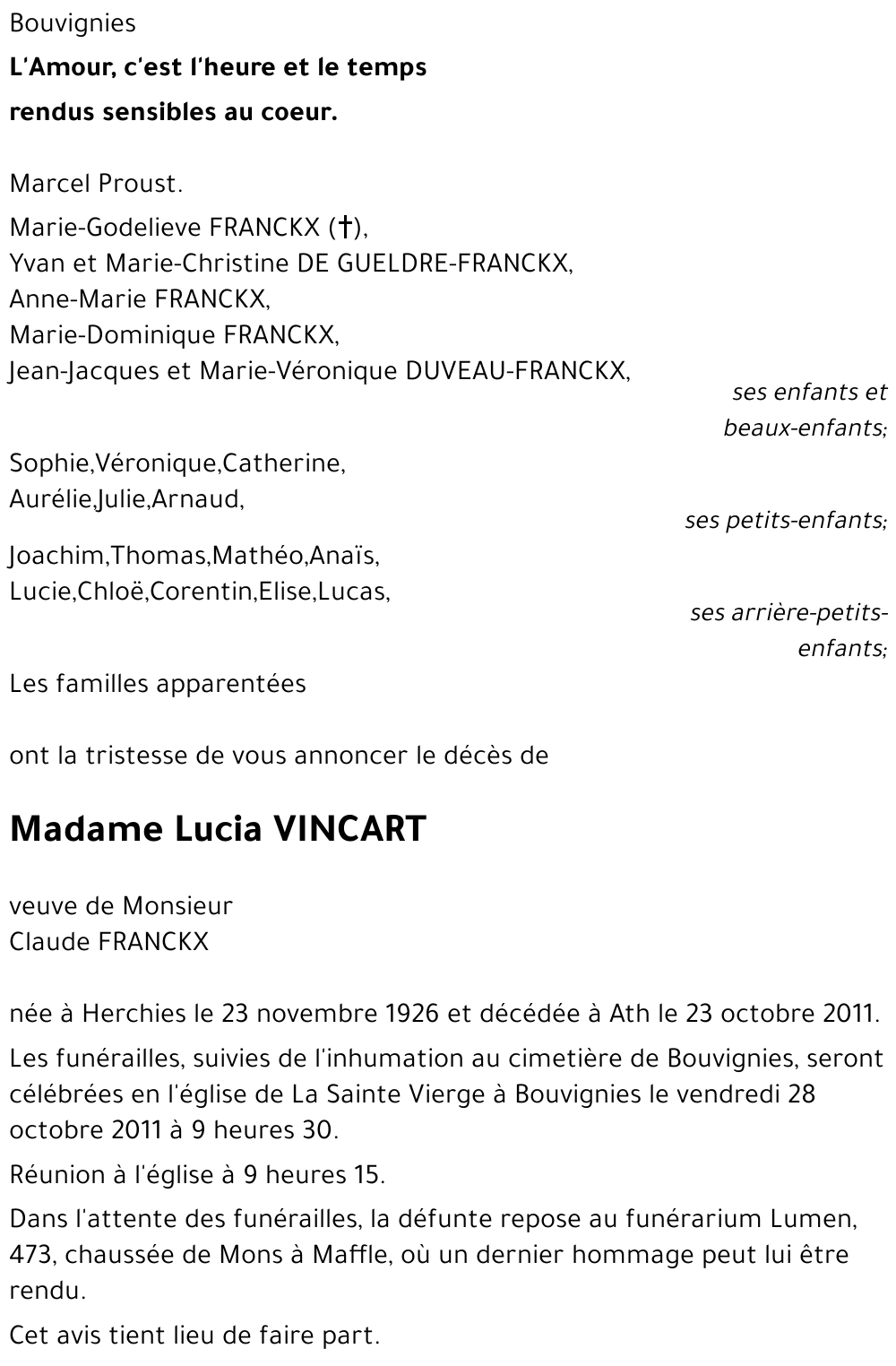Lucia Vincart