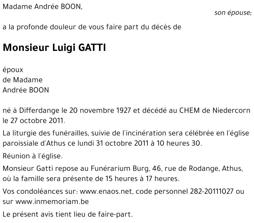 Luigi GATTI