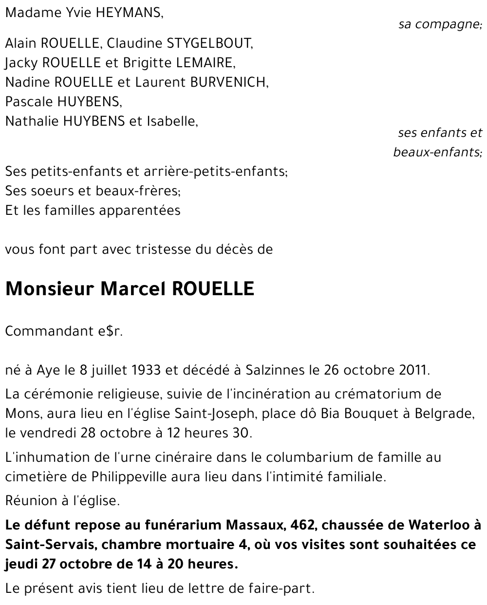 Marcel ROUELLE