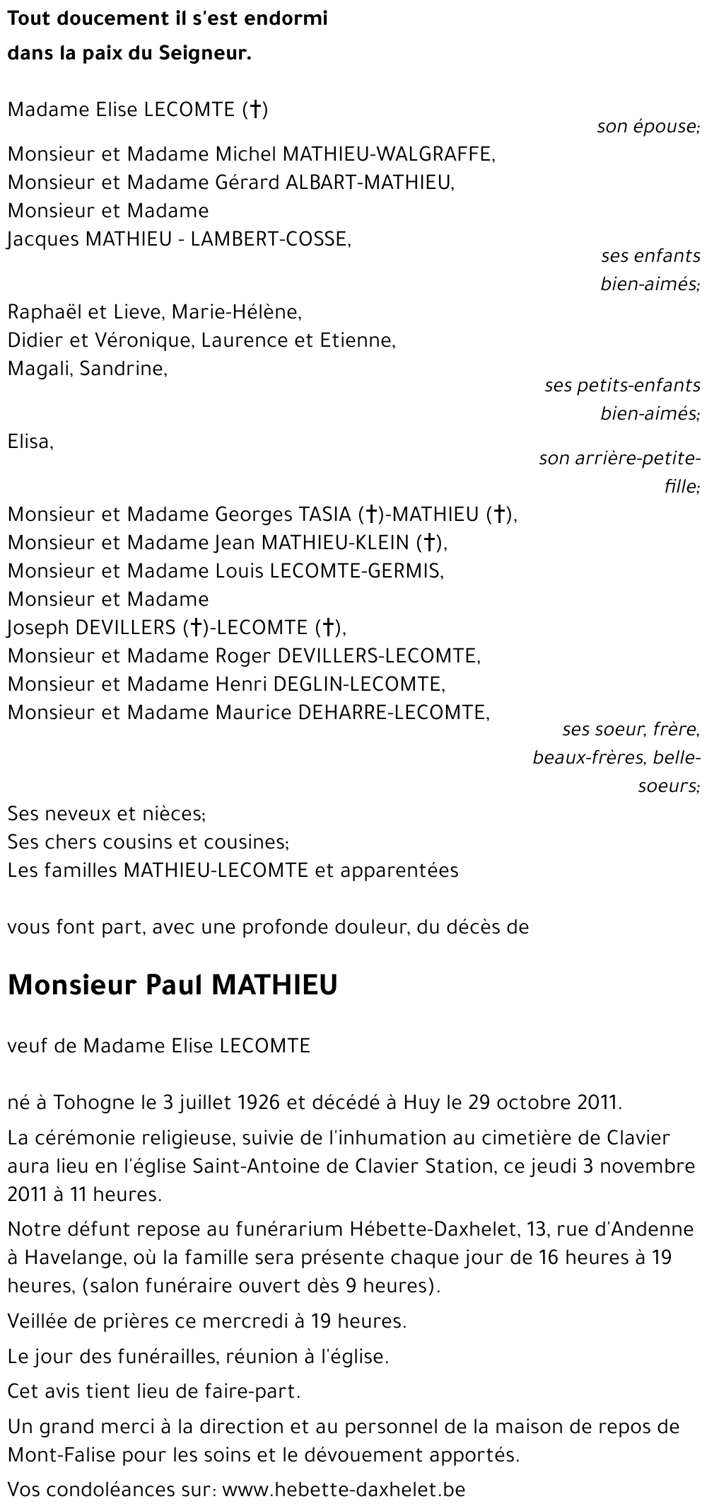 Paul MATHIEU