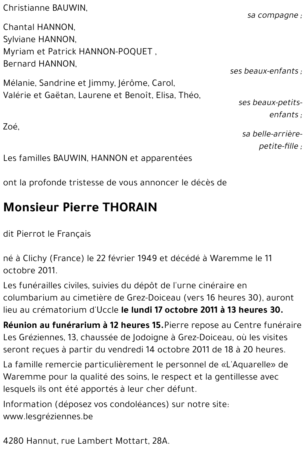 Pierre THORAIN