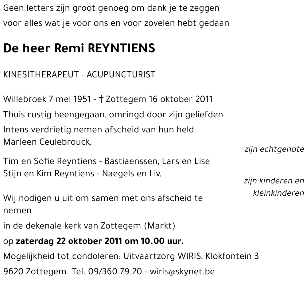 Remi REYNTIENS