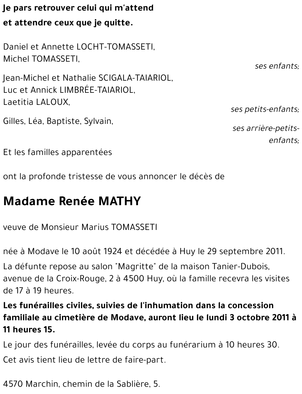 Renée MATHY
