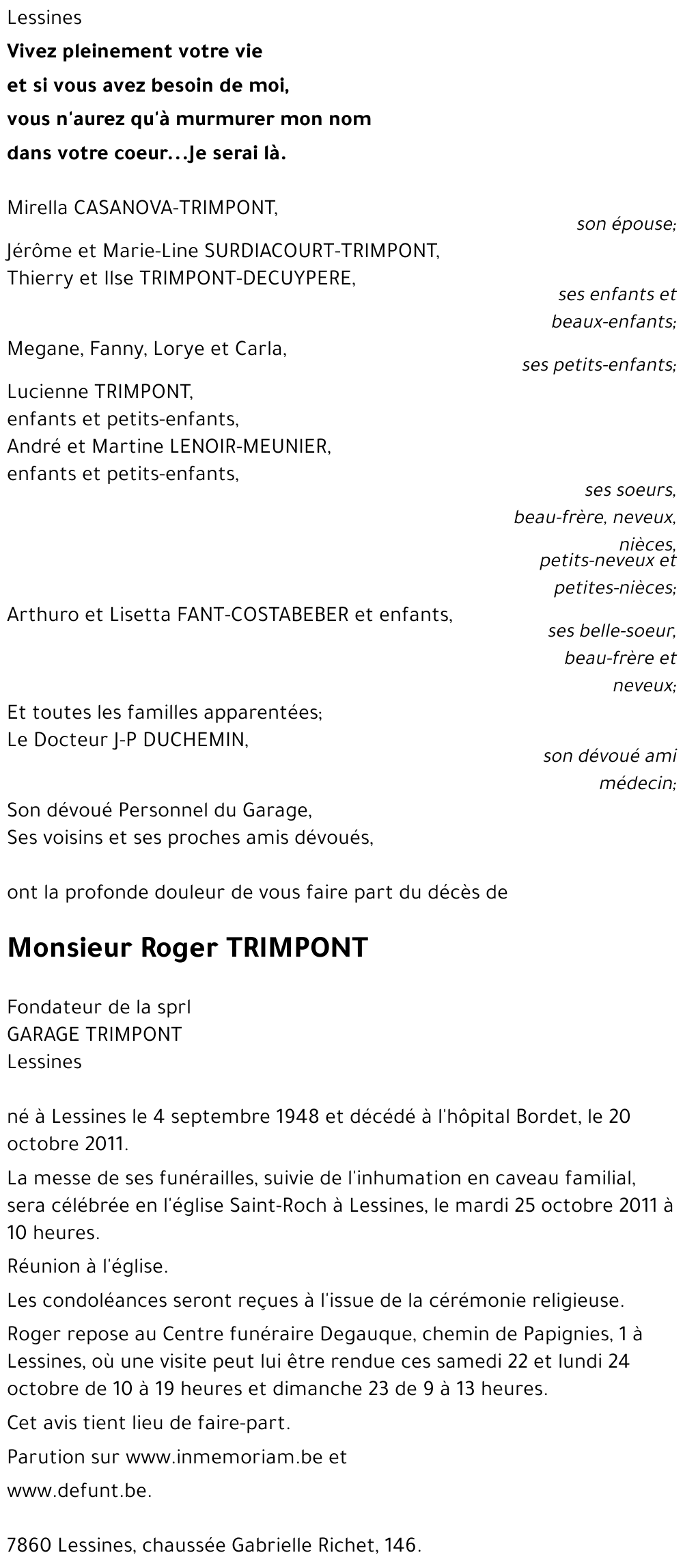 Roger TRIMPONT