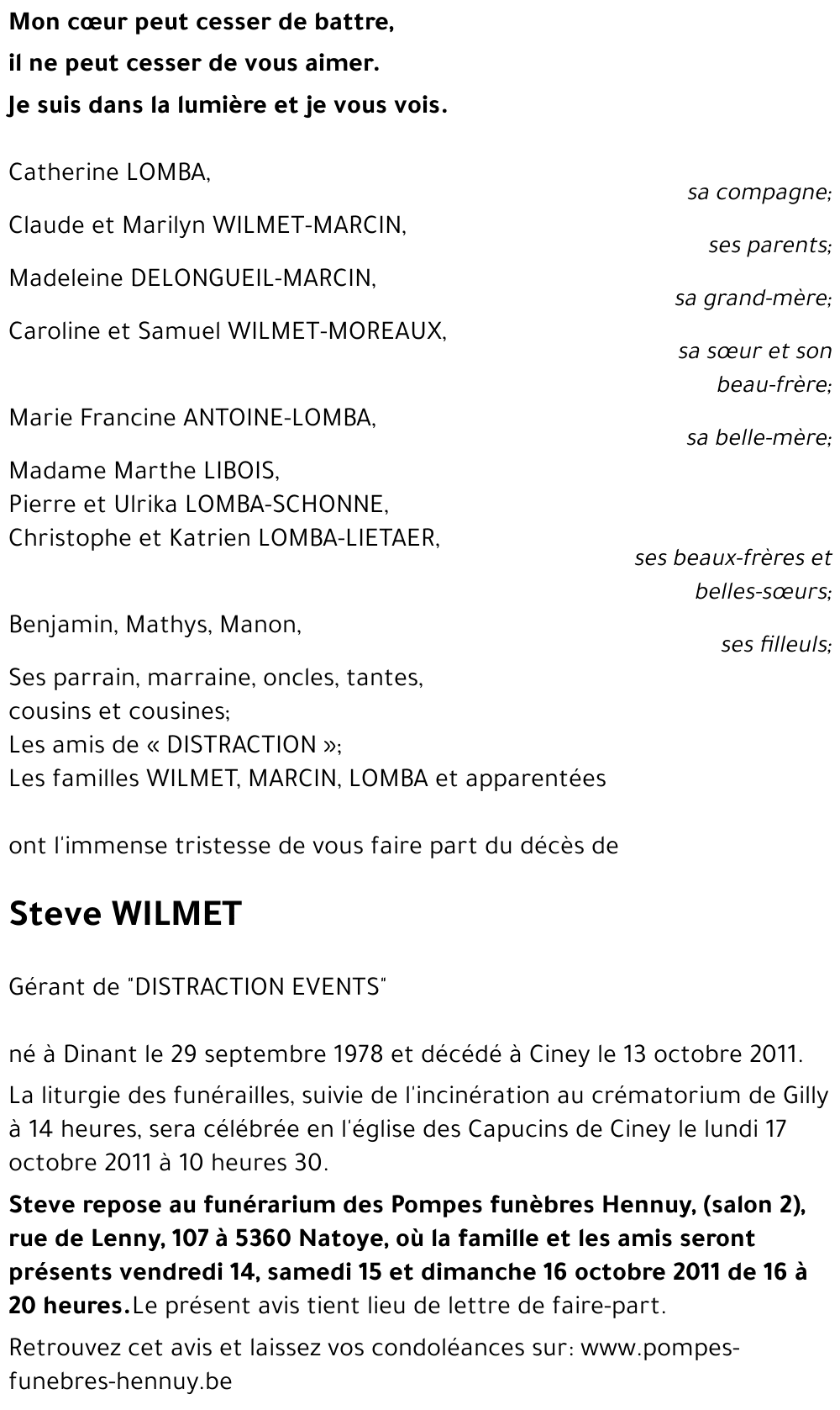 Steve WILMET